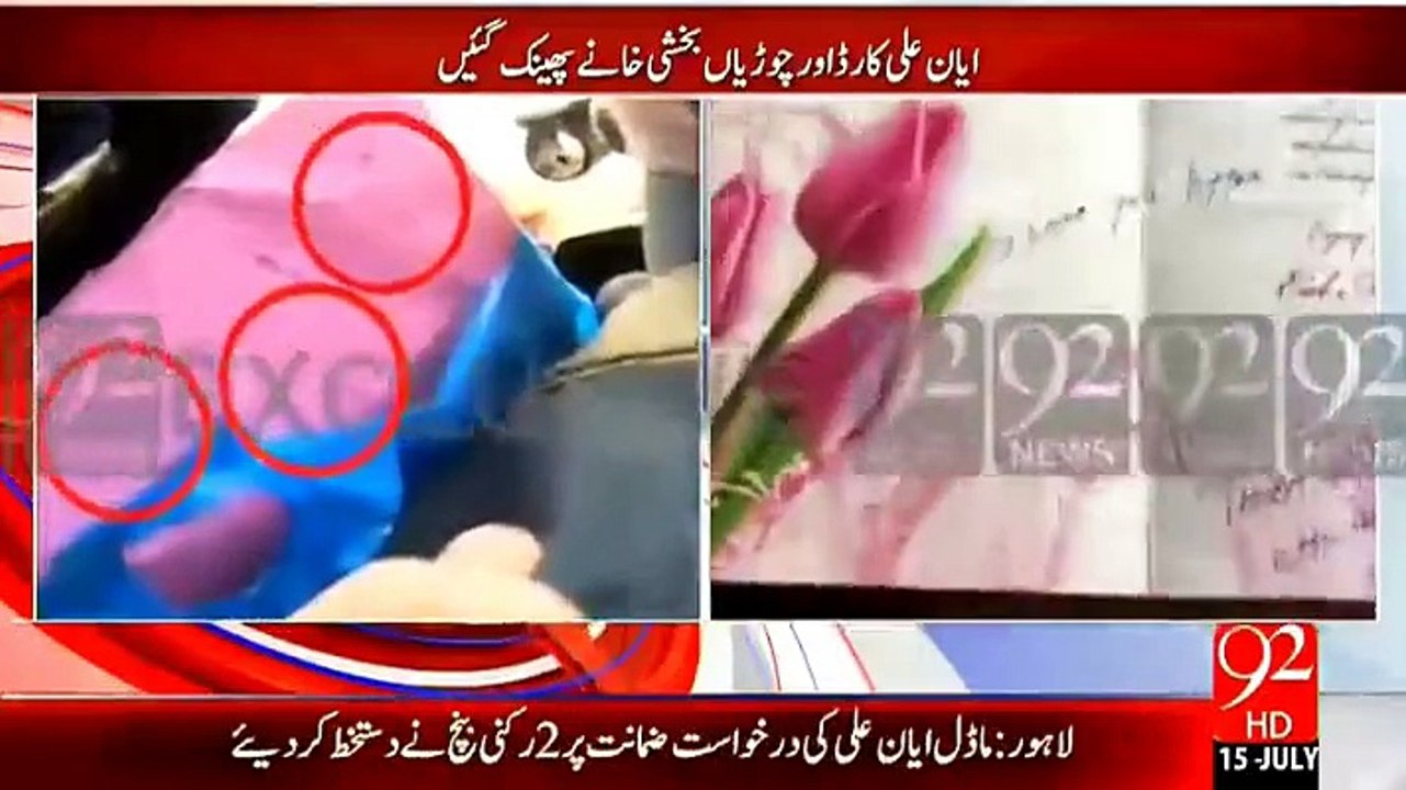 How Pakistani Media Channels Covering Ayyan Ali Private Parts-HD Videos