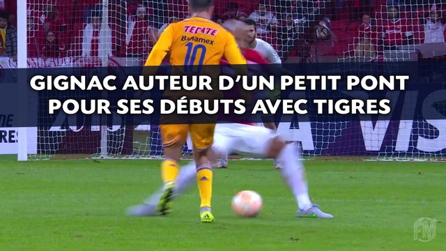 Gignac auteur d'un petit pont pour ses débuts avec Tigres
