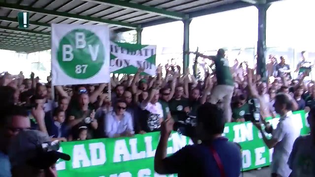 Avellino Calcio - Il nuovo allenatore Attilio Tesser si presenta ai tifosi