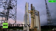 Guyane française : Arianespace lance avec succès les satellites MSG-4 et Star One C4