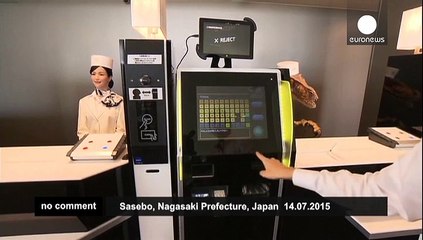 Welcome to Japan's robot hotel