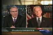Keith Olbermann interviews Joe Biden after president debate