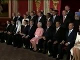 Britain's Queen Elizabeth II tells off Silvio Berlusconi on G20 summit in the UK