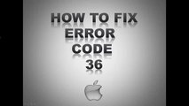 Error code -36 - How to fix Mac Error Code 36