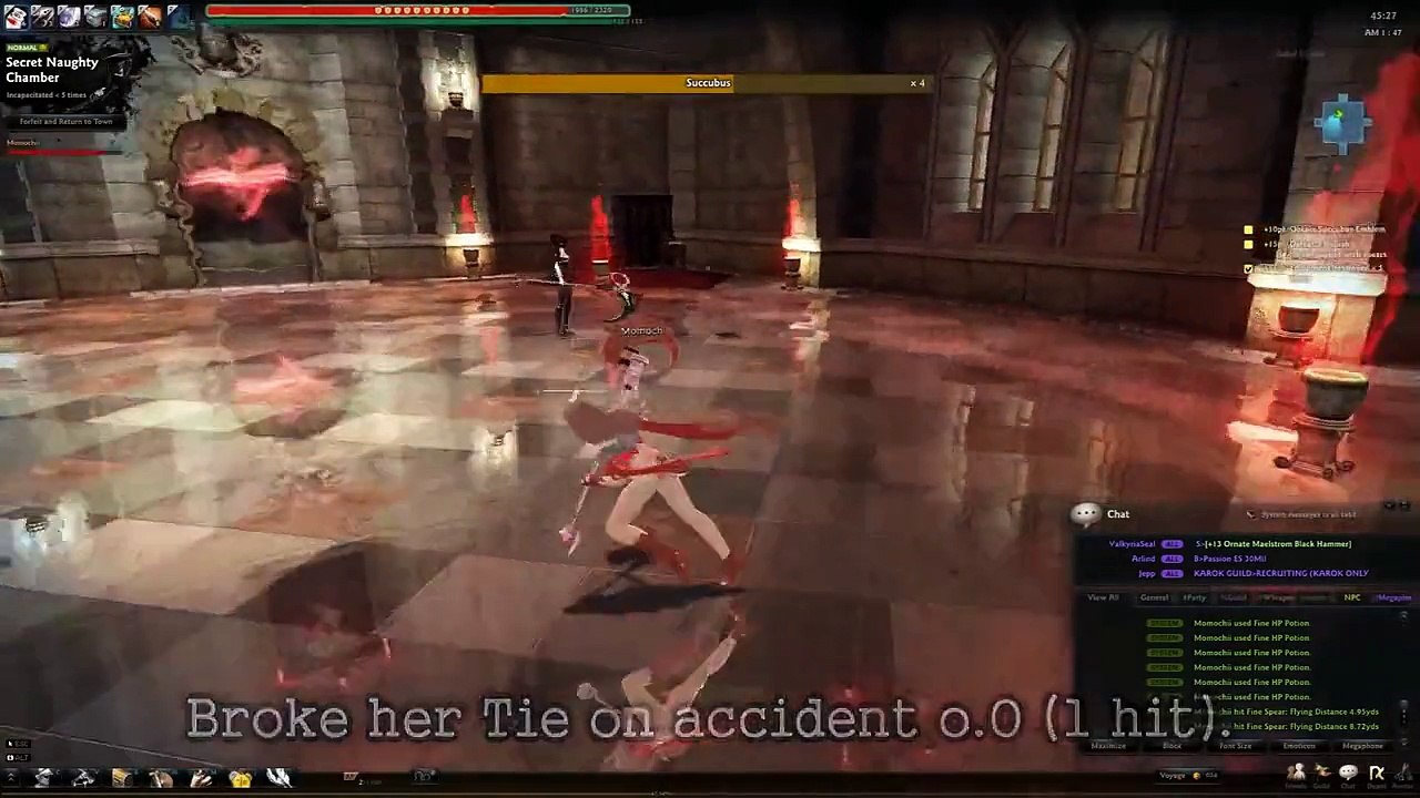 [Vindictus] Derpin Around With Succubus (Break Offs)