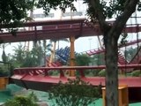 Dive Coaster Roller Coaster Front Seat POV Chimelong Paradise, China