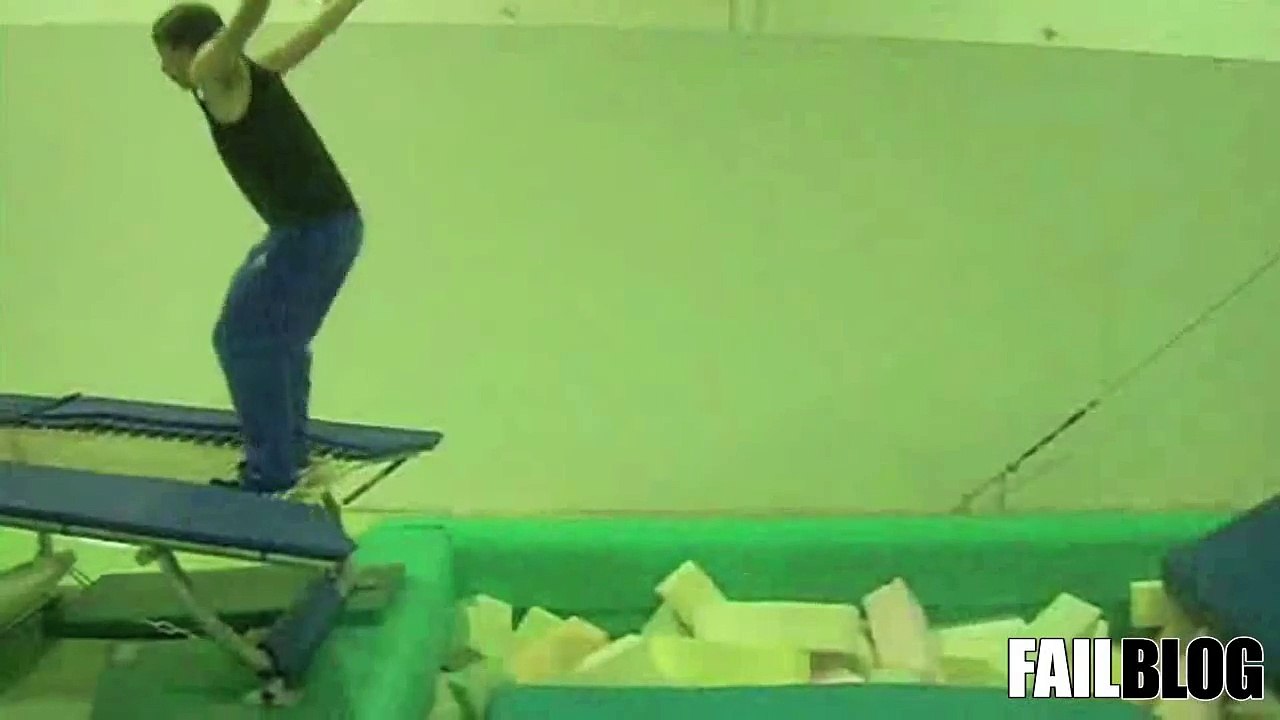 FAIL Blog  Double Back Flip FAIL