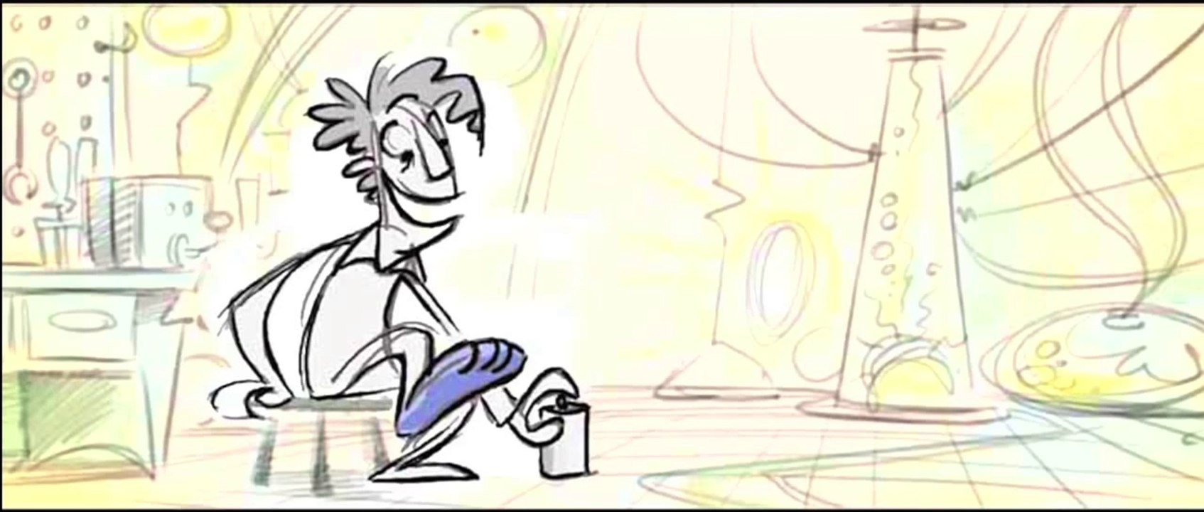 Cloudy With A Chance Of Meatballs - Early Development Scenes