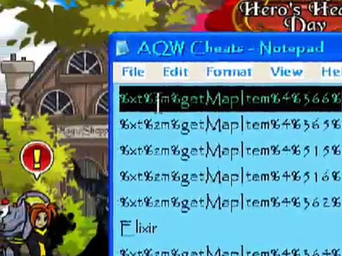 Adventure Quest Worlds Cheats Level Up