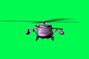 helicopter explosion green screen / helicoptero explodindo chroma key