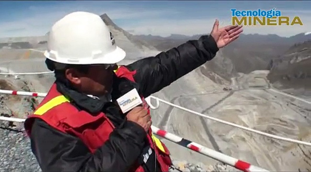 Visita a tajo Compañía Minera Antamina
