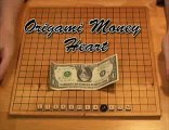 Money Origami Heart Folding Instructions