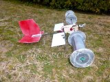 RC Plane using 1930 Spinning Cylinder Wing Concept flies! Magnus Effect