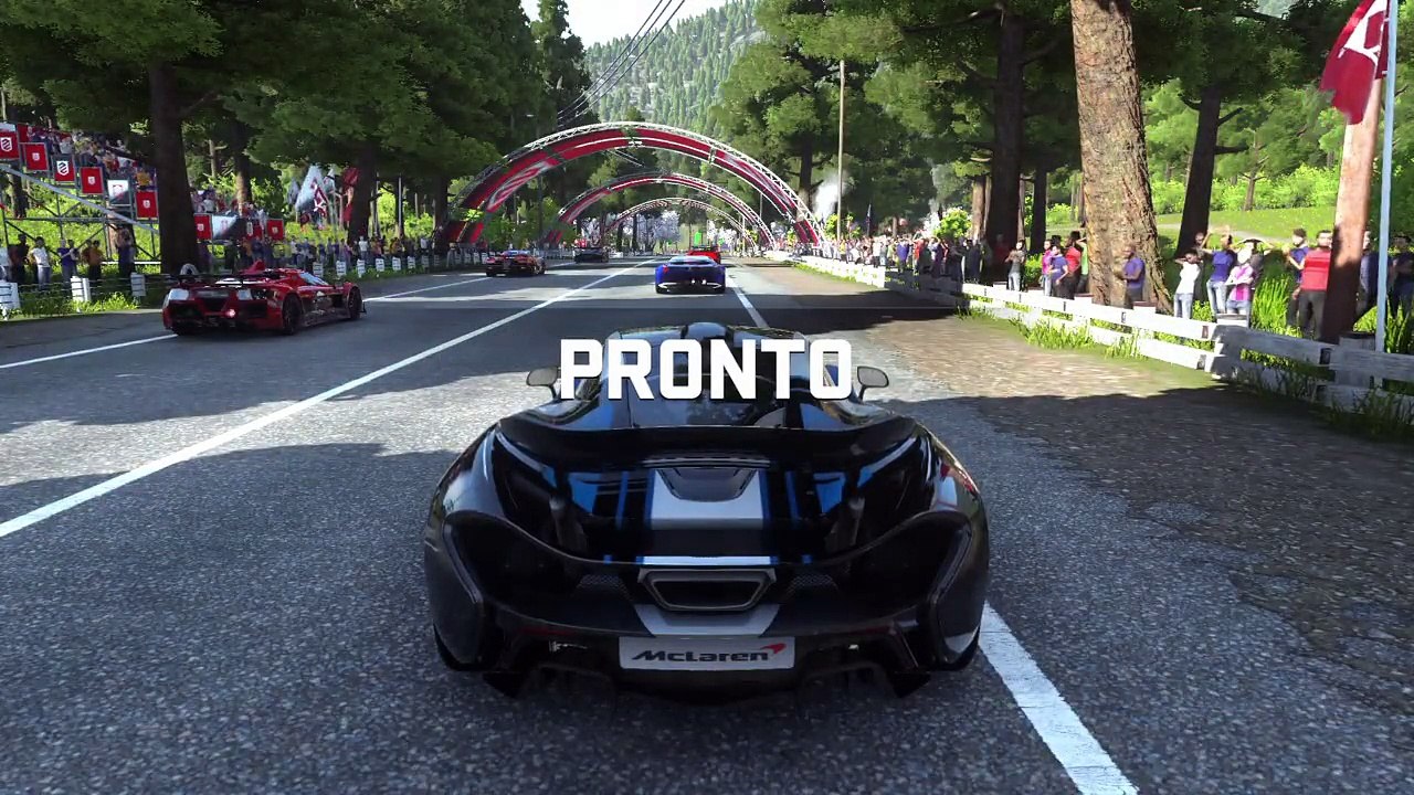 DRIVECLUB - Free Run, Japan Lake Shoji. Mclaren P1