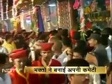 Devotee Allowed to Climb & Sit on Sai Baba's Samadhi at Shirdi