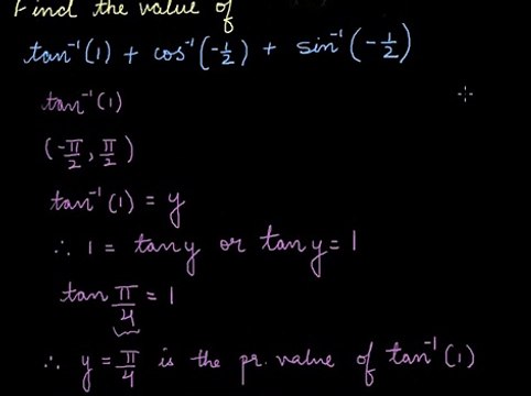 [C12E2.1Q11] CBSE 12 Maths NCERT Chapter 2 Inverse Trigonometric Functions Video Solution Lecture
