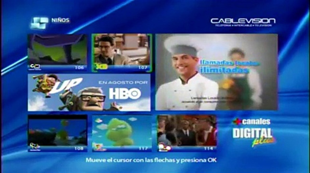canales de cablevision mty