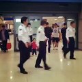 [150516] [FANCAM] TFBOYS AT INCHEON INTERNATIONAL AIRPORT