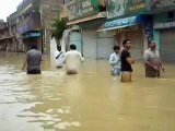 Flood in Nowshera cantt.