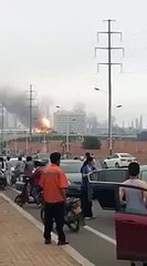Explosão de fábrica na China