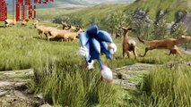 Sonic avec le moteur Unreal Engine 4