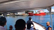 Accostage 2, examen permis côtier à Papeete Tahiti.