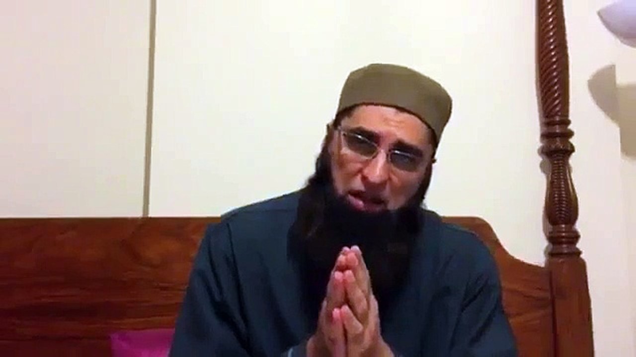 junaid jamshed accept mistake and apologies about his speech