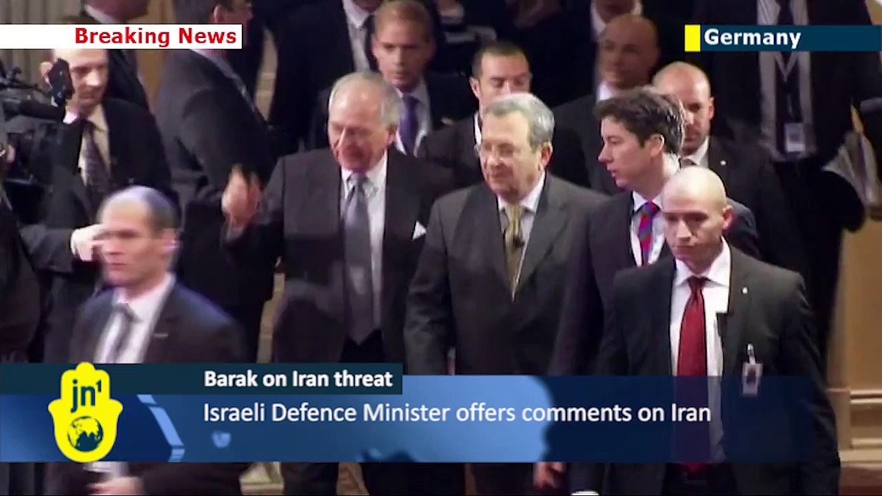 Barak on Iran: Israeli Defence Minister says Tehran's atomic amibitons a world threat