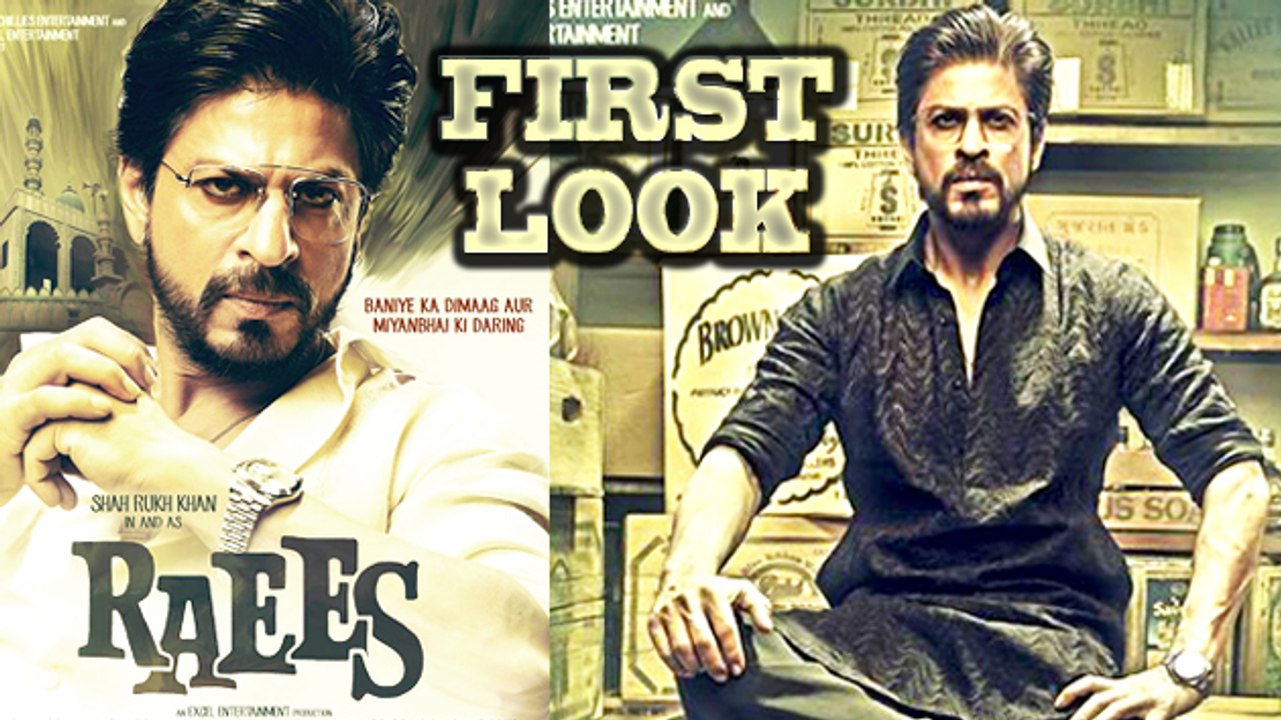#Raees | OFFICIAL FIRST LOOK Posters | Shahrukh Khan | Review