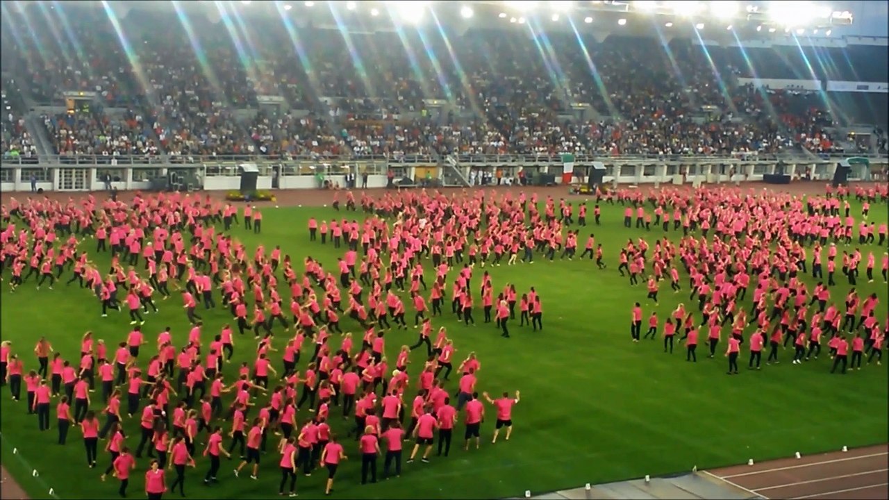 Gymnaestrada 2015 - Performance de groupe
