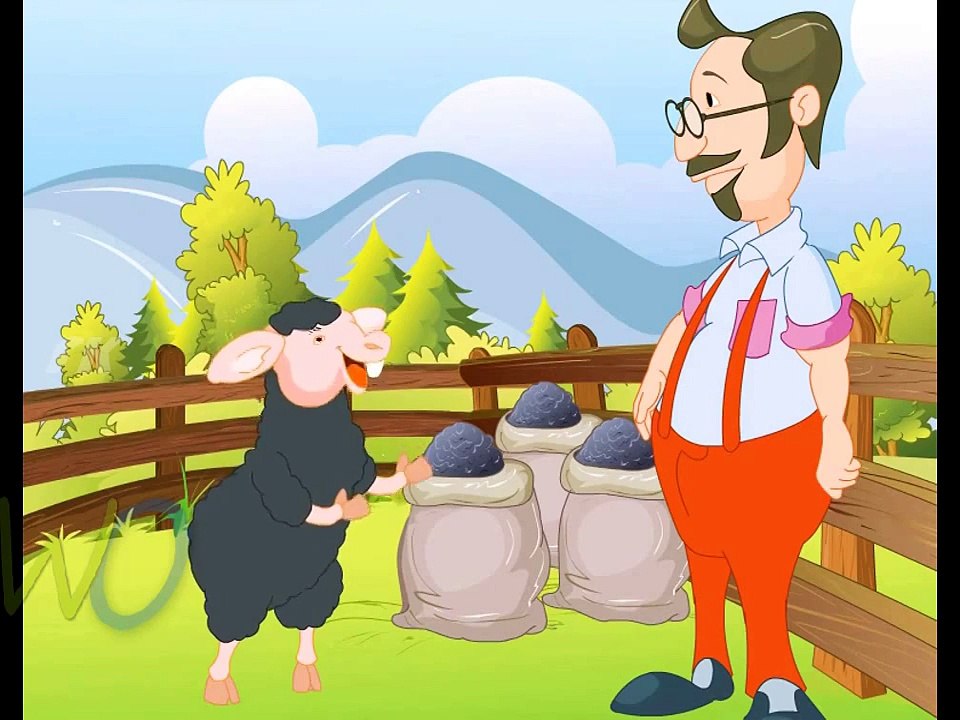 3D Animated Baa Baa Black Sheep Rhyme For Kids | Popular Rhymes By Children Entertainment