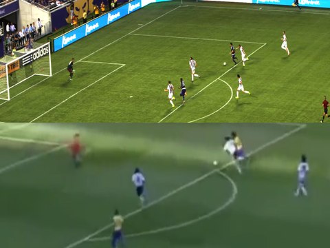 Kaká repete golaço contra Argentina em amistoso nos Estados Unidos