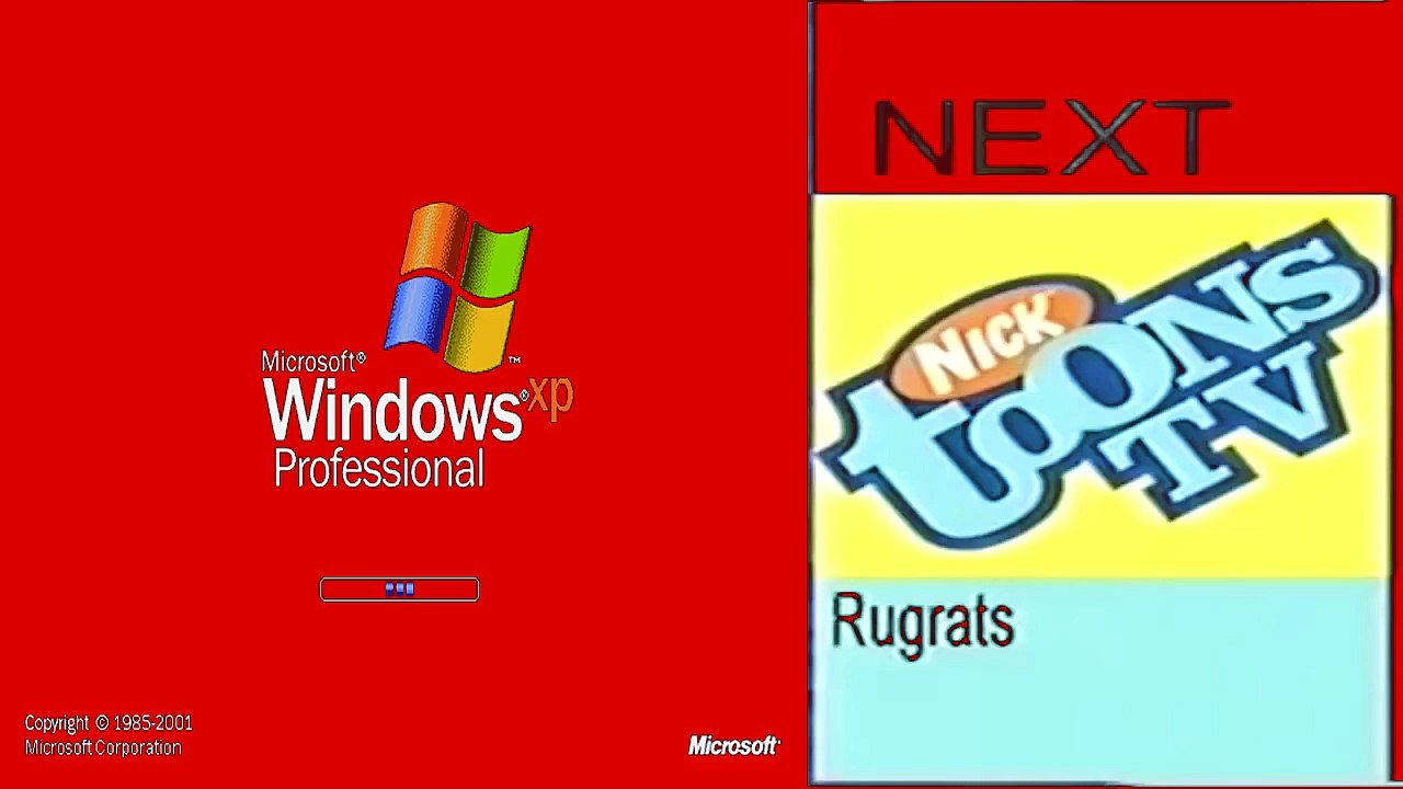 Windows XP on Nicktoons TV UK Klasky opusC.avi Effect
