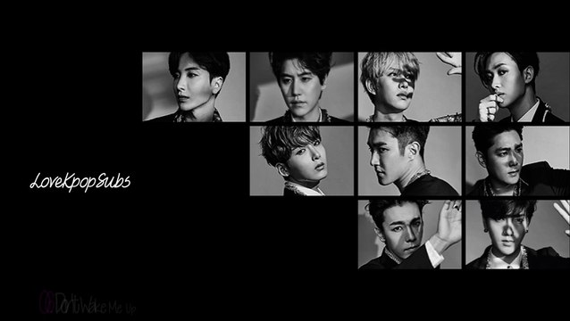 Super Junior - Don't Wake Me Up [English subs + Romanization + Hangul] HD