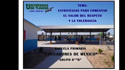 EL VALOR DEL RESPETO Y LA TOLERANCIA