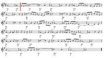 Clarinet - Ave Maria - Schubert (Sheet music - Guitar chords)