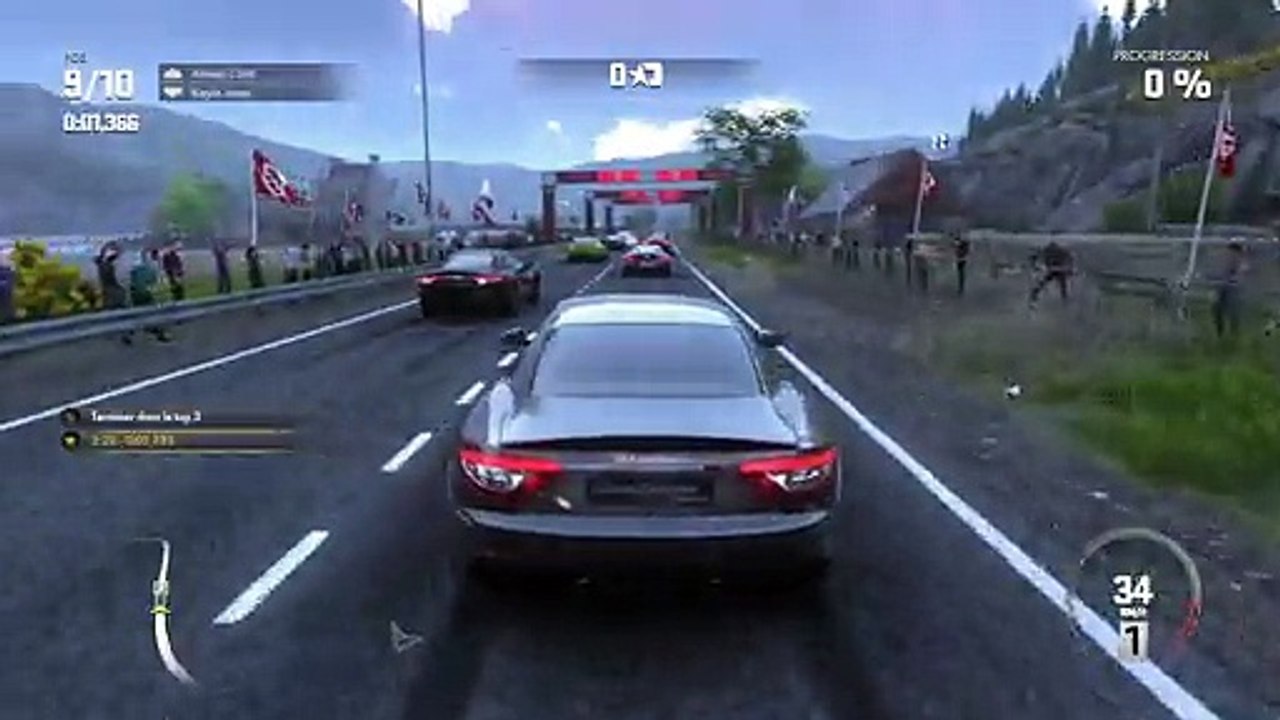 DriveClub #4 - De beaux dépassements et un crash !
