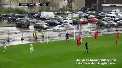 0-1 Tisza Tibor Goal | Skonto Riga v. Debrecen 16.07.2015 - Europa League