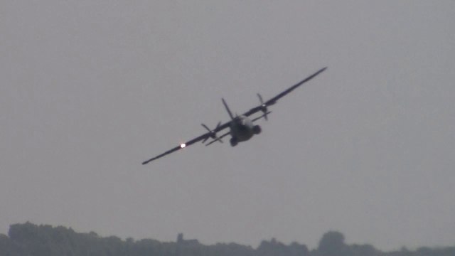 L'au revoir du TRANSALL C160 à Prouvy (16 Juillet 2015 )