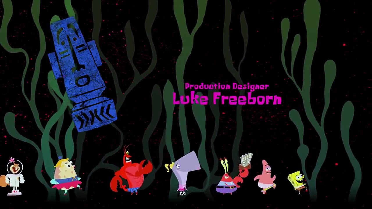 Spongebob Squarepants Sponge Out Of Water Ending Credits video