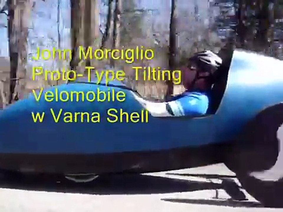 Tilting Velomobile prototype - by John Morciglio
