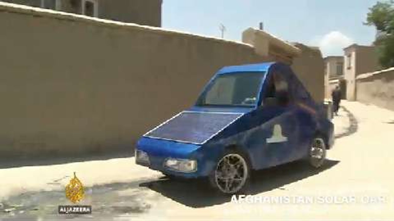 On Al Jazeera: Afghanistan rolls out its first solar-powered car