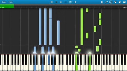 Sia - I'm In Here [Piano Tutorial] Synthesia