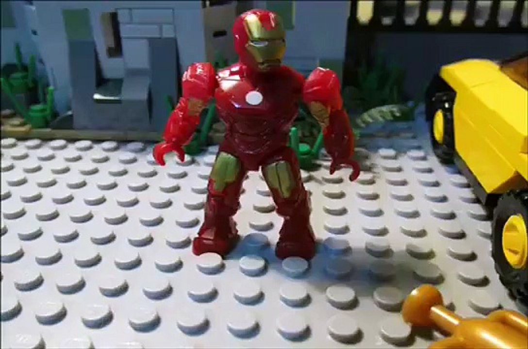 "Mega Bloks" Spiderman vs Iron Man 2