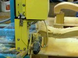 5 axis CNC Machining - Biedermeier armchair prototype