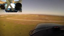 UND Cessna 172 Landing Runway 35R At Grand Forks Intl. Airport (KGFK)