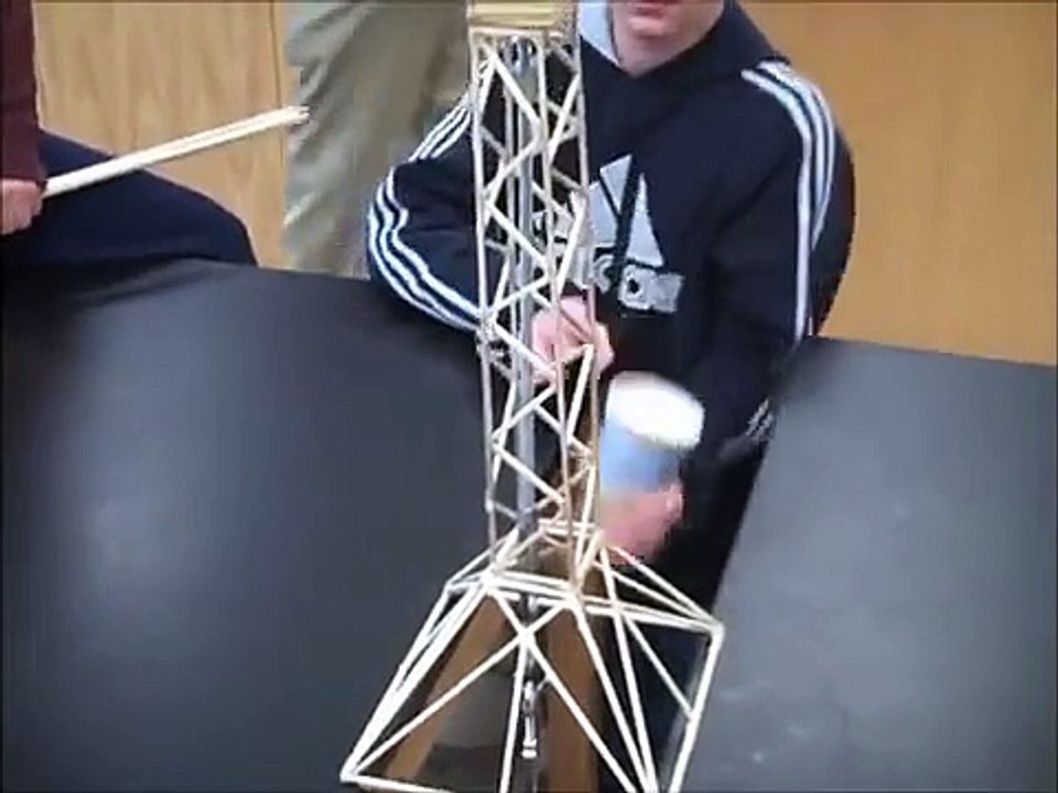 Science Olympiad Tower Test number 2 (2011)