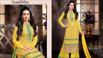Latest Fashion Palazzo - Georgette Embroidery Salwar Suits