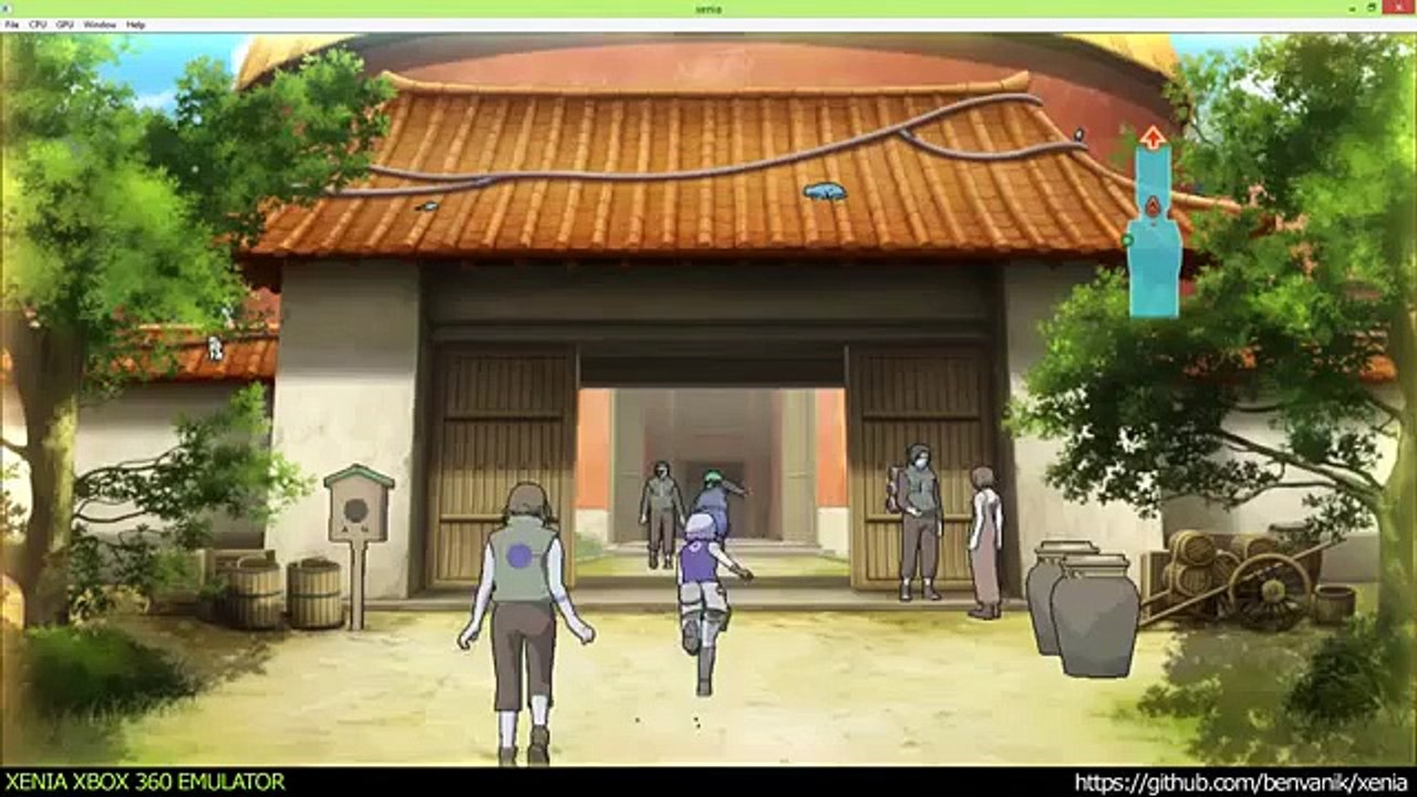Xenia Xbox 360 Emulator - Naruto Shippuden Ultimate Ninja Storm 2 Ingame!