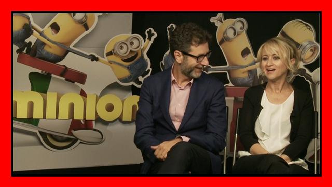 Minions: intervista a Luciana Littizzetto e Fabio Fazio